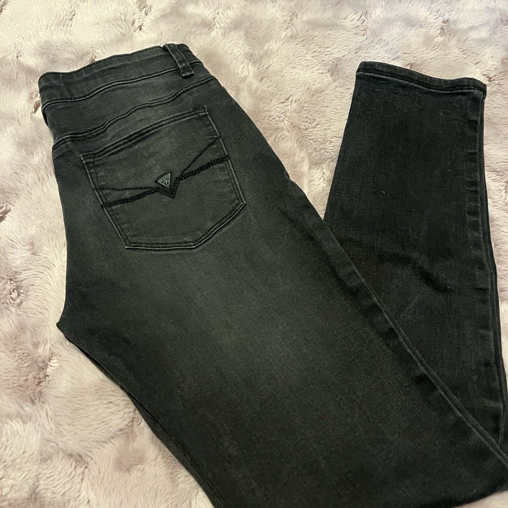 New W/O tags “Guess kids” black denim jeans. Size 12